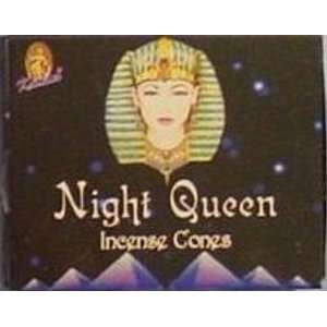  Night Queen Cones   Kamini Incense   Box of 10 Beauty