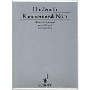 Kammermusik #5 Op. 36, No. 4 Viola and Piano  Sports 