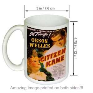  Citizen Kane Orson Welles Vintage Movie COFFEE MUG 