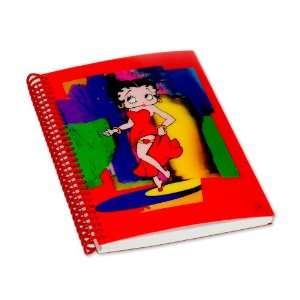  Betty Boop Lenticular Plastic Spiral Bound Notebook (Blank 