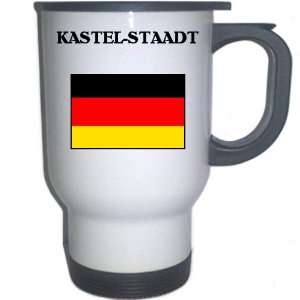  Germany   KASTEL STAADT White Stainless Steel Mug 