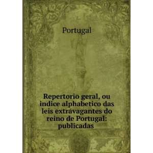   leis extravagantes do reino de Portugal publicadas . Portugal Books