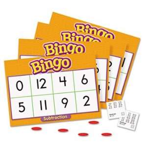  Young Learner Bingo Game, Subtraction: Electronics