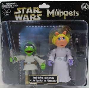  Disney Star Wars Muppets Kermit the Frog & Miss Piggy as 