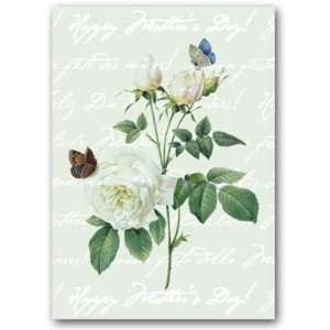  Happy Mothers Day with Rosa Indica   5 x 7 Vellum 