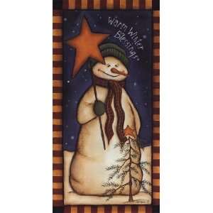 Warm Winter Blessings by Kim Lewis 10x20 