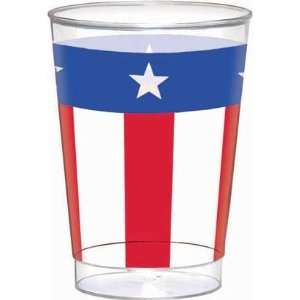  Stars and Stripes 10oz Plastic Tumblers 16ct Toys & Games