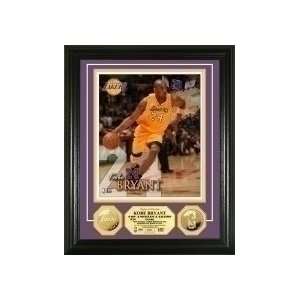  Los Angeles Lakers Kobe Bryant 24KT Gold Coin Photo Mint 