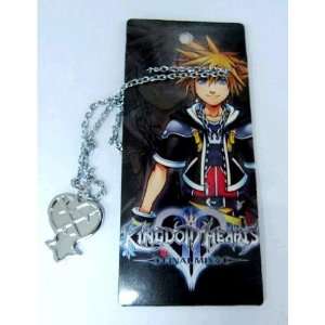 Kingdom Hearts Heartsless Silver Chain Necklace