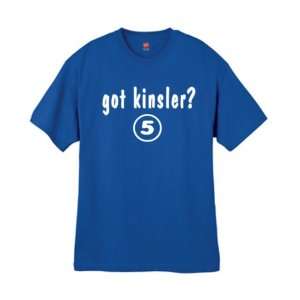  Mens Got Kinsler ? Deep Royal T Shirt Size Xxl: Sports 