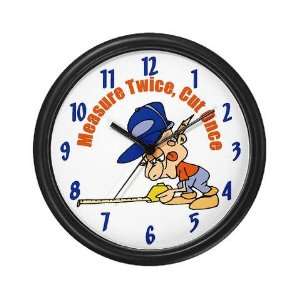  Carpenter Funny Wall Clock by 