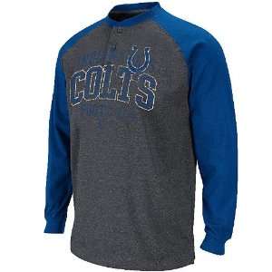 Indianapolis Colts BSD Long Sleeve Henley T Shirt by VF  