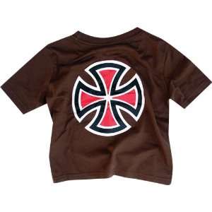  Independent Bar Cross Toddler Tee 2t [Brown]: Sports 