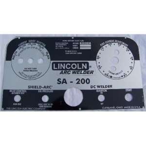  Lincoln Arc Welder Control Plate L 5171 