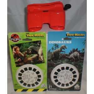  View Master Dinosaurs & The Lost World Jurassic Park 3d 