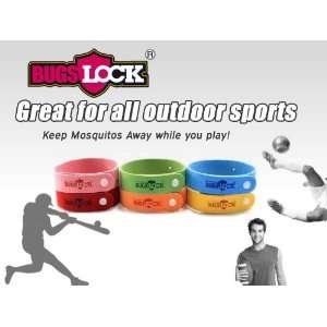  BugsLock Outdoor Sports Mosquito Repellant Wristbands 