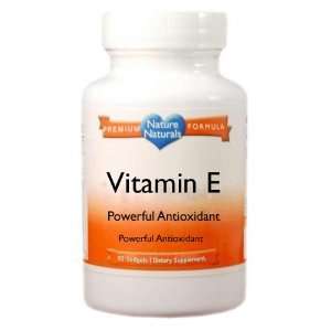 Vitamin E 1000 IUs   Powerful Antioxidant   50 Softgels From Nature 
