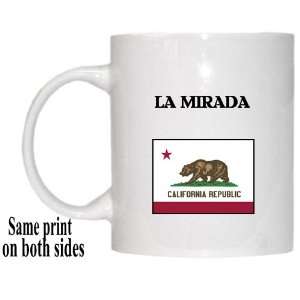  US State Flag   LA MIRADA, California (CA) Mug 