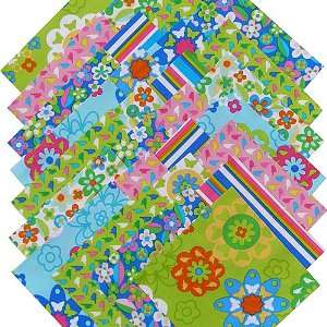  Erin McMorris FLOWER POWER FLANNEL 6.5 Fabric Quilting 