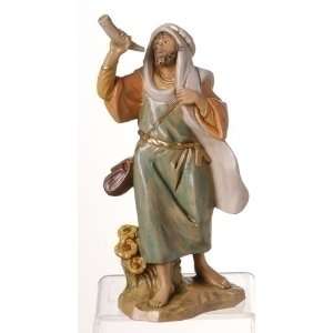 Fontanini 5 Phillip, Man with Horn Christmas Nativity Figurine #72686