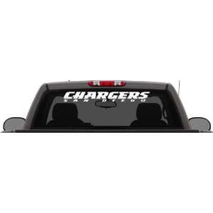  San Diego Chargers Logo Vinyl Graphic Decal 4 x 36 