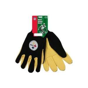  Pittsburgh Steelers NFL Team Logo Work Gloves: Sports 
