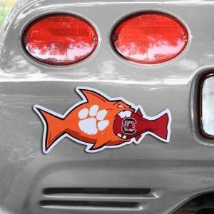  Clemson Tigers Large Rival Fish Magnet: Sports & Outdoors