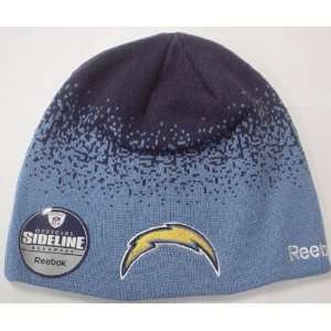   Diego Chargers Cuffless Reebok Knit Hat:  Sports & Outdoors