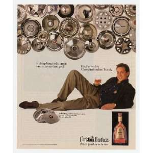   Hubcap King Christian Brothers Brandy Print Ad (5447)