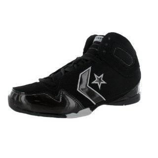 Converse Mens RNS 2 Mid Basketball Shoe Black, Red, White Shoes