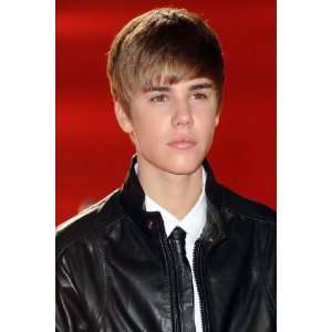 Justin Bieber Red Background 20x30 Poster Print