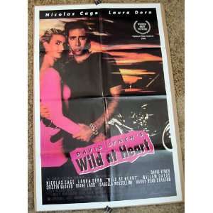  Wild At Heart   Nicolas Cage   Original 1990 Movie Poster 