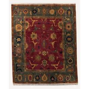   BURGUNDY 6x9   Tufenkian Carpets   Handmade Area Rug: Home & Kitchen