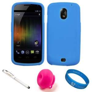 Baby Blue Rubberized Protective Silicone Skin Cover for 