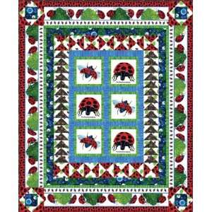  The Grouchy Ladybug Quilt Kit by Jean Ann Wright Arts 