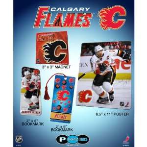  Pather Popz Calgary Flames Jarome Iginla 3D Poster, Magnet 