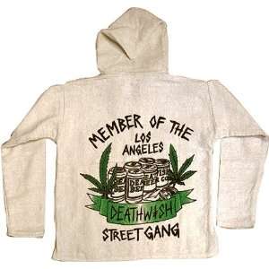  Deathwish Street Gang Poncho Small Tan Sale Skate Jackets 
