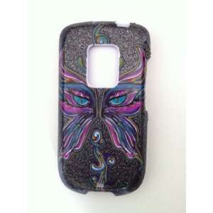  HTC Hero Turquoise, Pink and Purple Glitter Butterfly Mask 