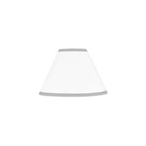    White and Gray Modern Hotel Lamp Shade by JoJo Designs Baby
