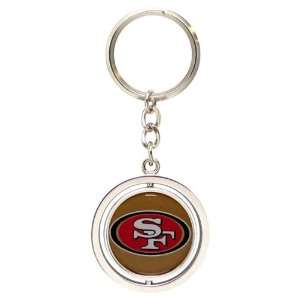    San Francisco 49Ers   NFL Spinning Logo Keychain