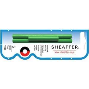  Sheaffer Refills Green 5 Pack Fountain Pen Cartridge   SH 