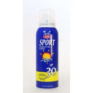 SPF 30 CLEAR SPORT NO RUB SUNSCREEN, Water Resistant, Broad Spectrum 