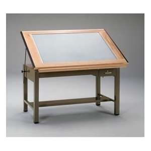  Mayline Ranger Steel 4 Post Light Table Furniture & Decor