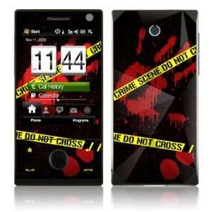  Crime Scene Design Protective Skin Decal Sticker for HTC 