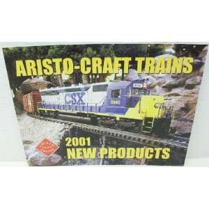  Aristo Craft 2001 New Products Catalog Toys & Games