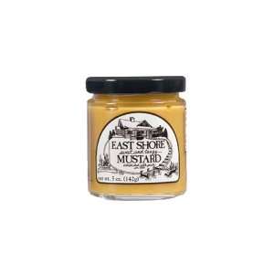 East Shore Sweet Tangy Mustard (Economy Case Pack) 5 Oz Jar (Pack of 