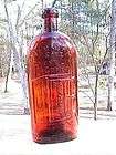 Collectible Antique Bottle Amber Warners Safe Kidney & Liver Cure