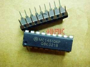 1PCS MOTOROLA MC145106P PLL Frequency Synthesizer CMOS  