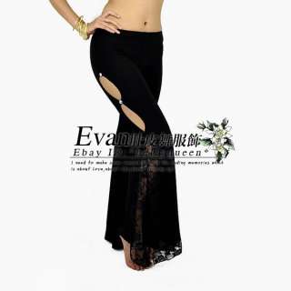 Tribal Yoga Belly Dance Pants Lace Side Open 9Colors IN  