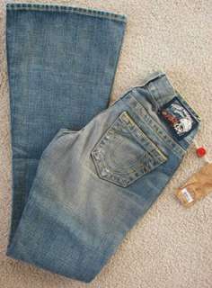 NWT True Religion Morgan flare vintag jeans Shiloh fall  